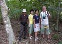 #5: The proud team. From left to right George, Alice, Peggy and 'Kwai Loh' Jan