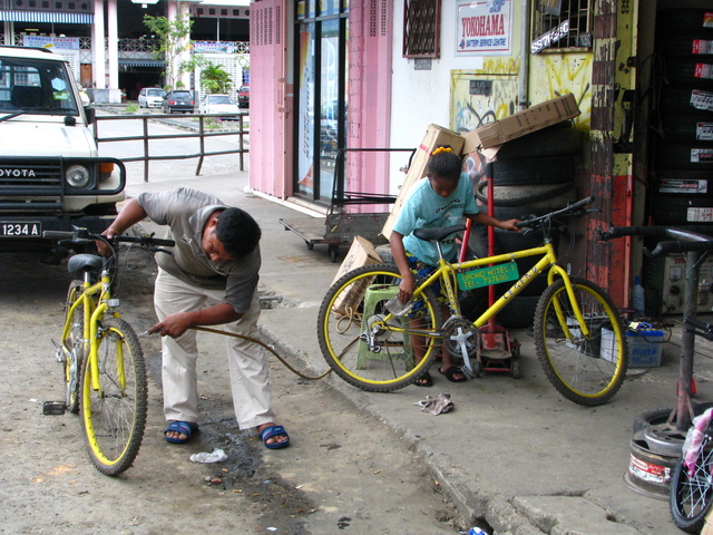 Renting and Servicing the Bikes