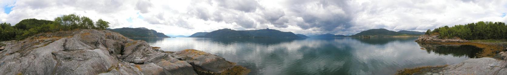 Panorama from confluence area