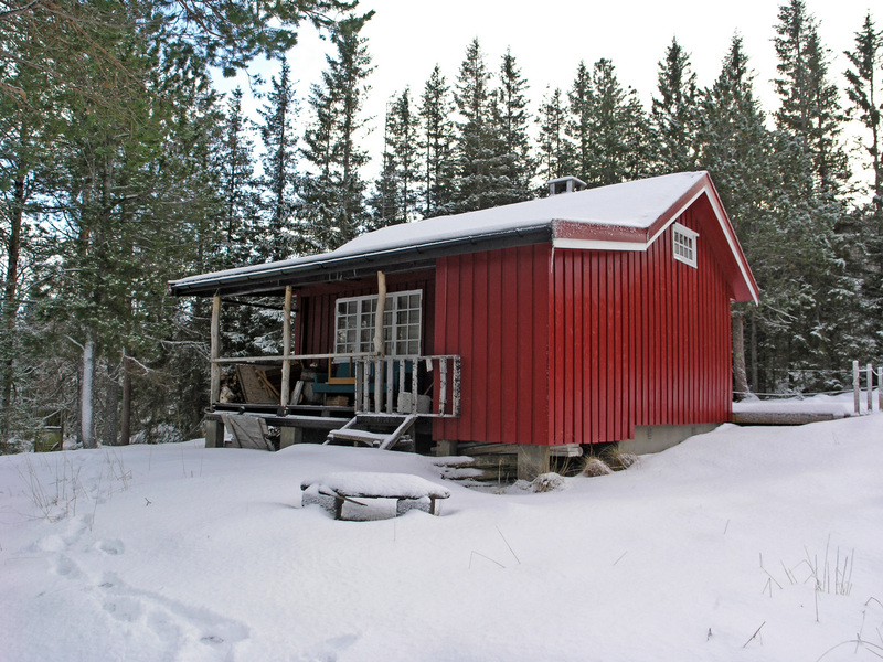 Cabin about a km from the point