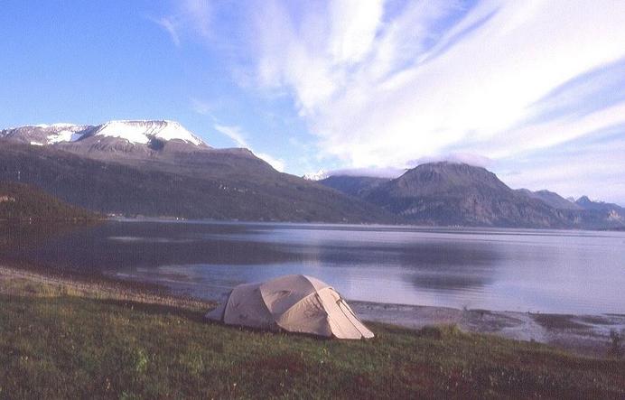 6:00 am at Lyngenfjorden, 45 km north of the CP