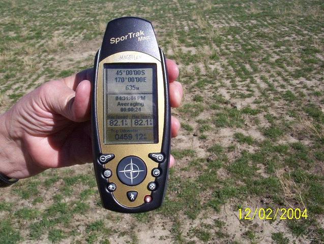 GPS at the site