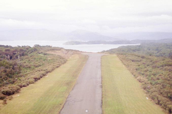 Lift off from Fern Gully Airstrip