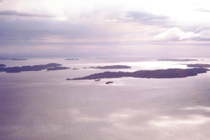 Islands in Paterson Inlet including Block Island