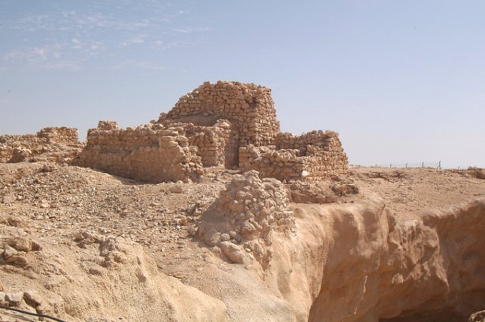 The remains of what is believed to be the Lost City of Ubar