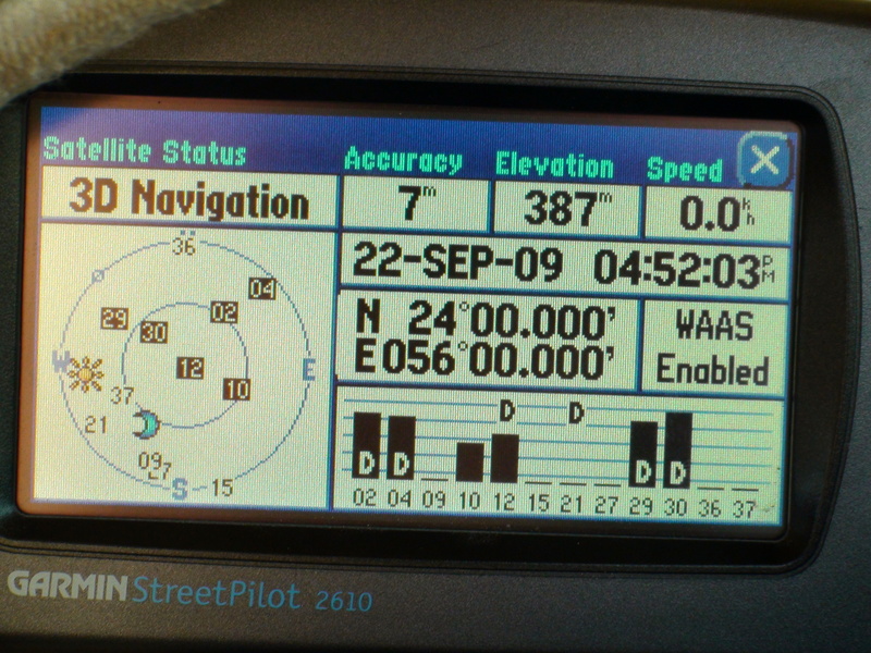 GPS coordinates