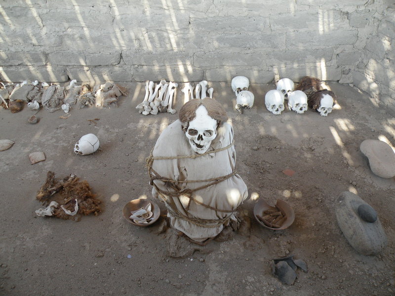Mummy at Chauchilla Cementery