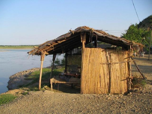 River hut