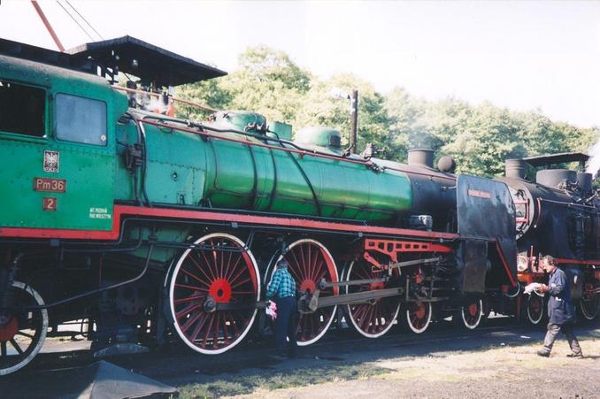 The Pm36-2 loco "Beautiful Helena" in Wolsztyn