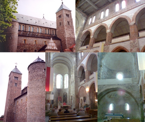 Romanesque cathedral in Tum near Łęczyca