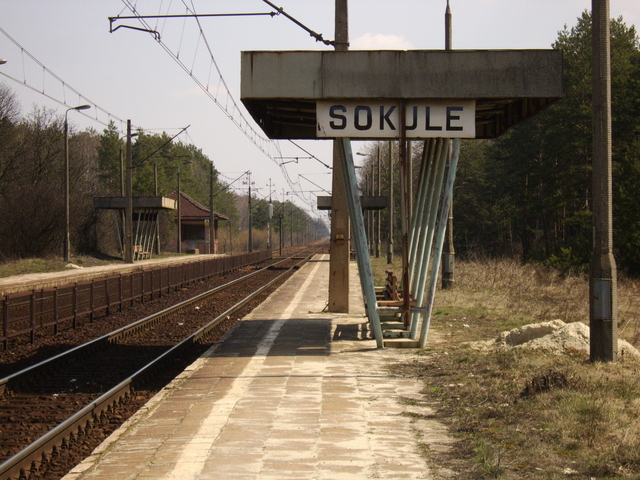 Rail stop Sokule / stacja kolejowa Sokule
