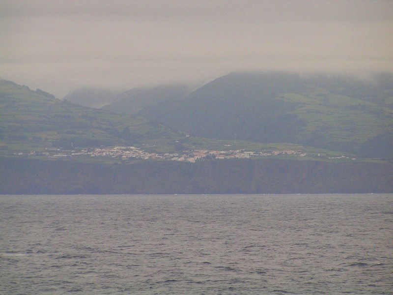 Village near Ponta da Ribeira, seen from the Confluence
