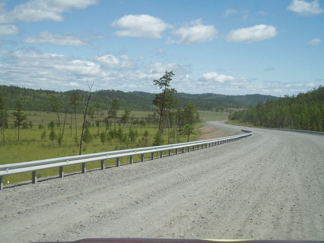 View of the federal highway