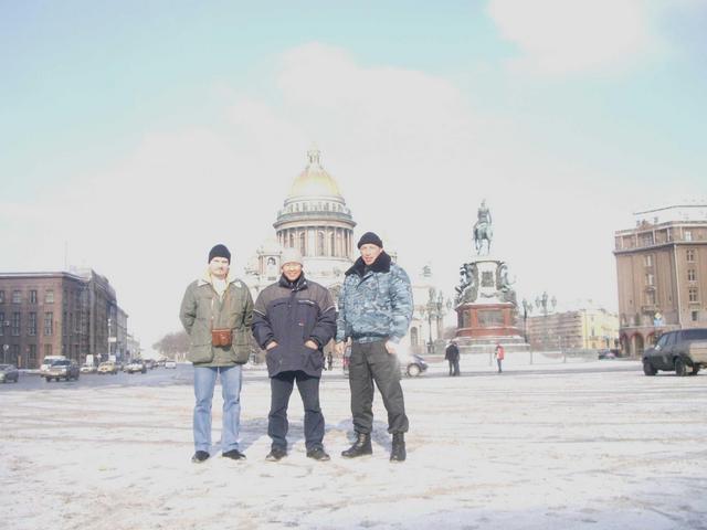With Andrey in St Petersburg