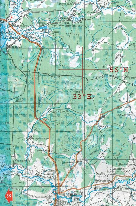 Map of 56N-33E environs
