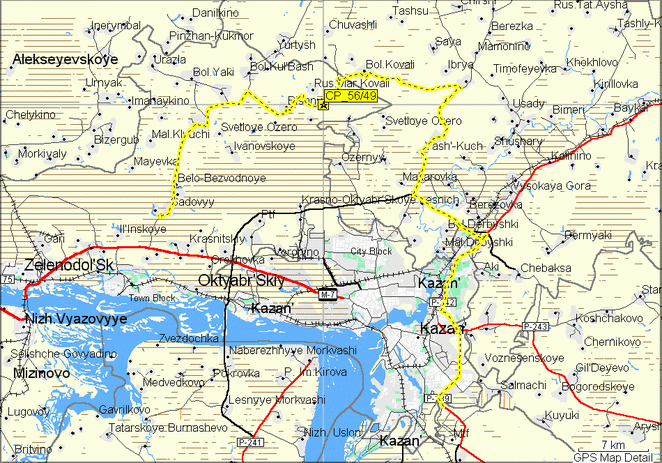 Map and track (Карта и трек)