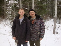 #6: Антон и Алексей на просеке / Anton and Alexey on loggers' path