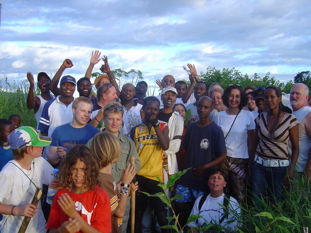 The group of Hashers of Kigali Hash House Harriers