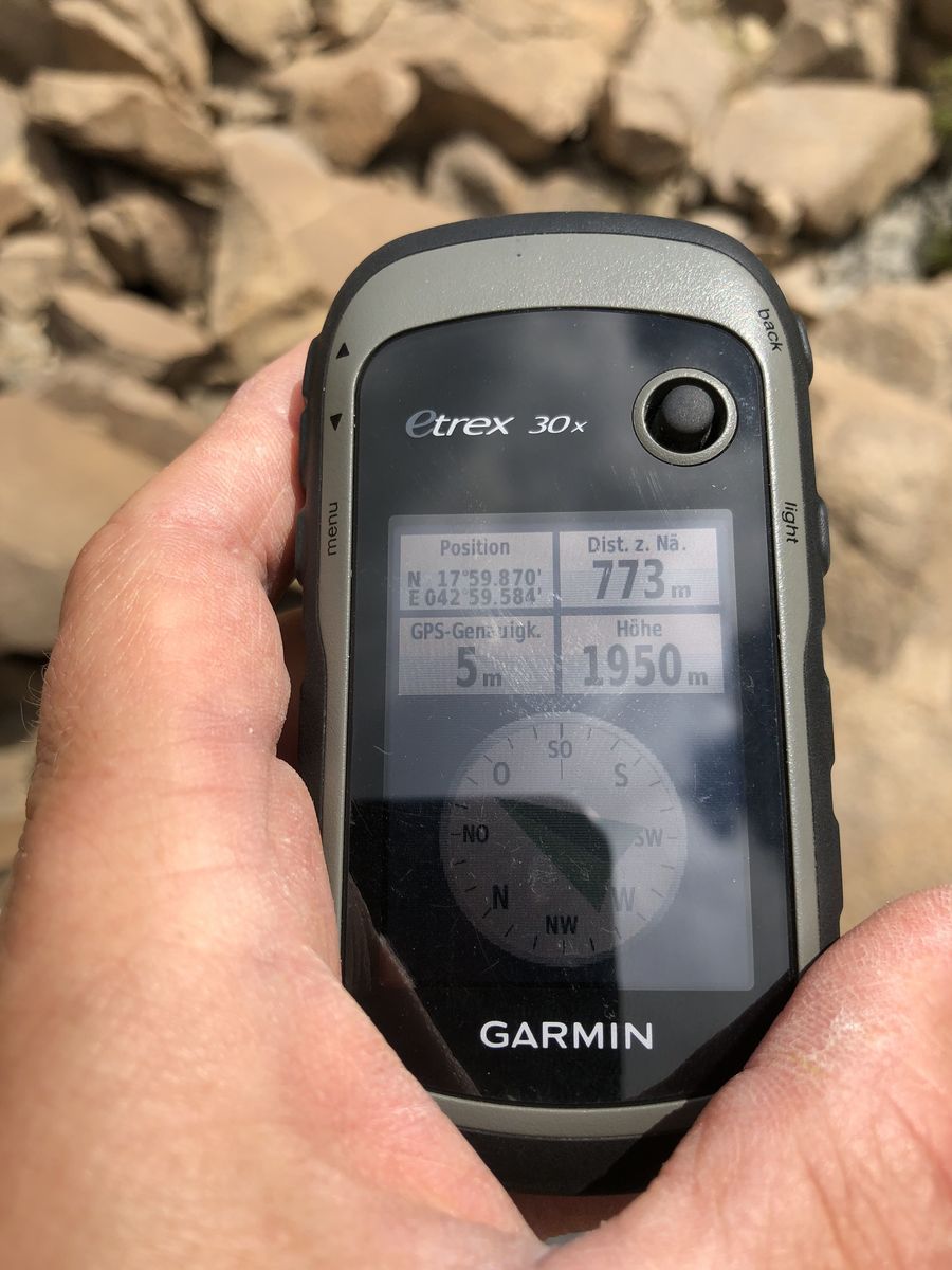GPS Reading in the Valley