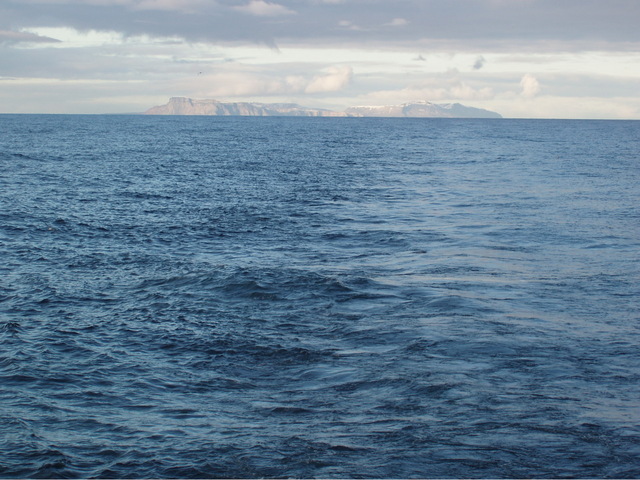 Bjørnøya from just south of 74 degrees North