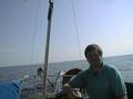 #4: This is me, Jörgen Granstam, in my boat near 59N13E