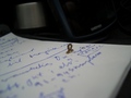 #9: Caterpillar reading my notes