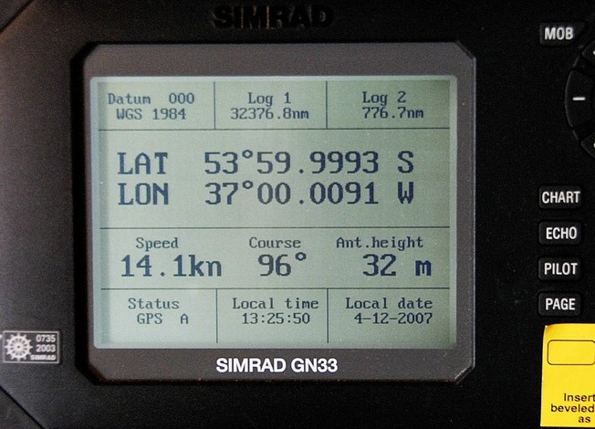 Main GPS on bridge
