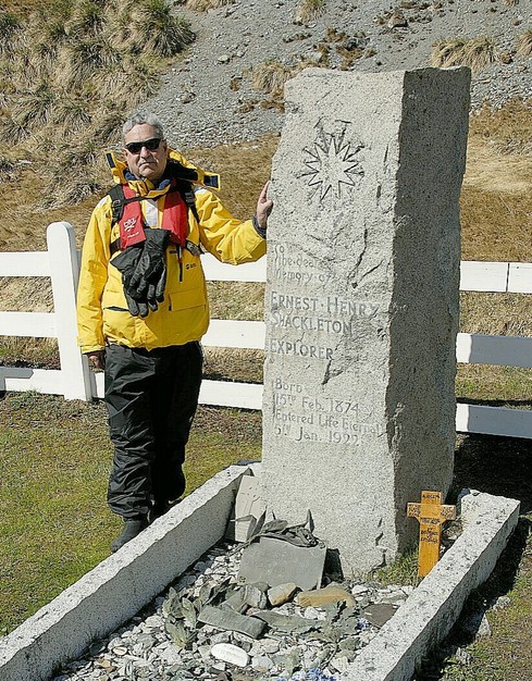 Graveyard Sir Ernest Shacklezon, Grytviken