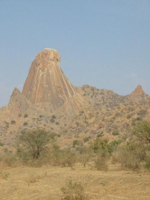 The unique Abtouryour (Mount Father), 9 km east of the Confluence