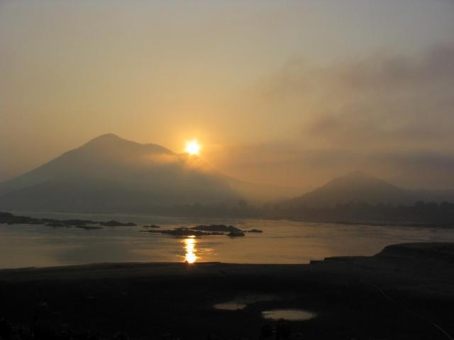 Sunrise at the Mekong