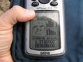 #7: GPS reading at my first Confluence in Africa.