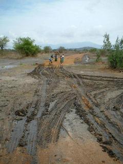 #1: Women rebuilding road near Chamwino, Tanzania