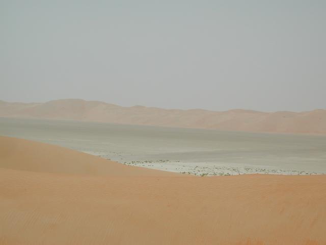 Looking north across the intra-dune area to the big dunes