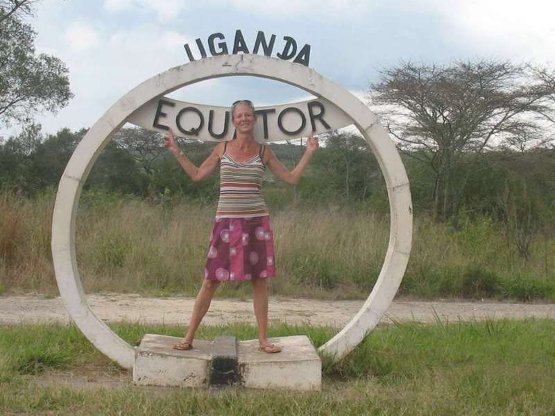 Babs at the Equator