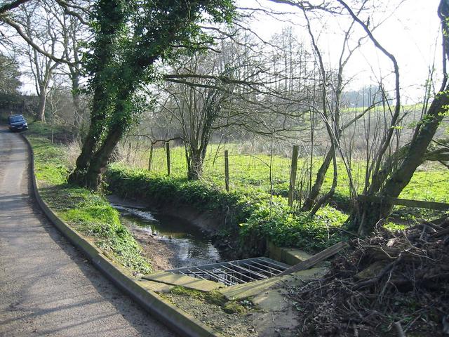 The Stream to cross  - looking south west