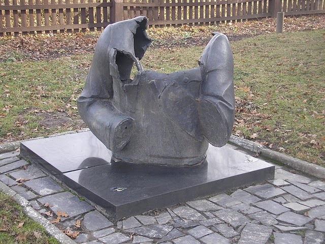 The previous monument of Eugene Konovalets
