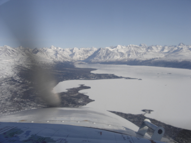Looking east toward Alaska Range