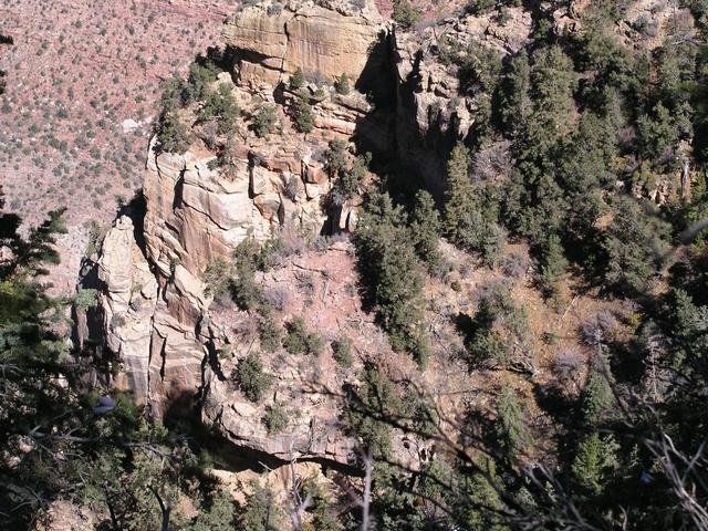 36N112W rests near the edge of the Toroweap formation, just above the steep Coconino Sandstone