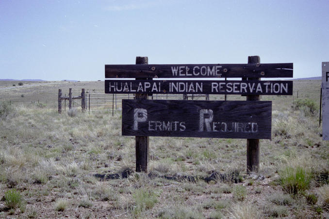 Sign at Indian Highway 18