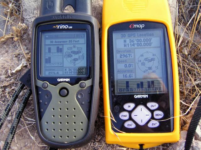 GPS receivers reading all zeroes at the confluence