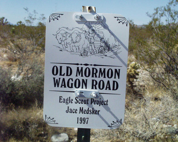 road marker