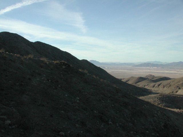 Looking North: Mojave Wash and Devil's Playground