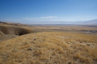 #3: View East (over the California Aqueduct and Interstate 5, towards the southern end of California's Central Valley)