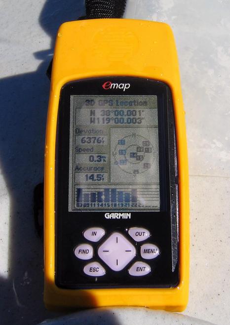 eMap GPS location