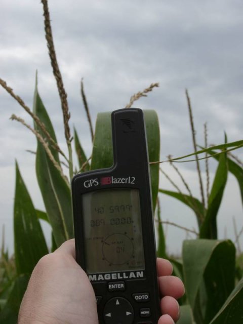The GPS Receiver, Enshrouded in Corn
