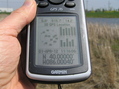 #2: GPS reading near the confluence point.