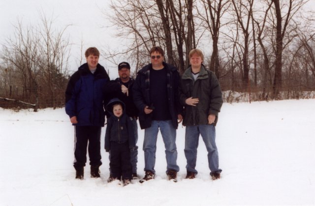 Eric, Wes, Chad, Jim and Justin at 38N 94W