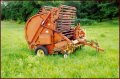#3: Hay bailer used as a tri-pod for self-portrait 20ft. away