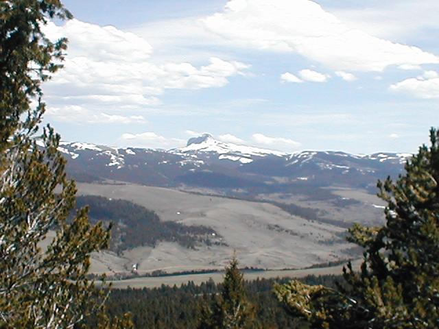 View from the ridge just above confluence