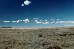 #1: This plateau of shortgrass stretches north until the plateau is dissected by Chaco Canyon